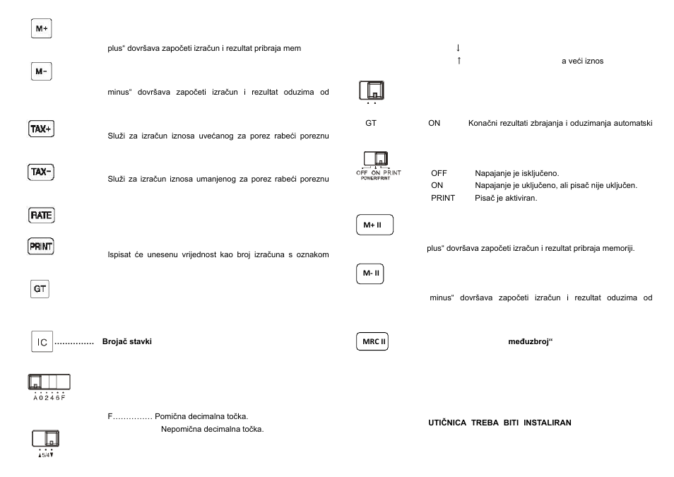 CITIZEN CX-123N User Manual | Page 5 / 108