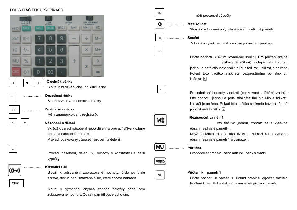 CITIZEN CX-123N User Manual | Page 6 / 108