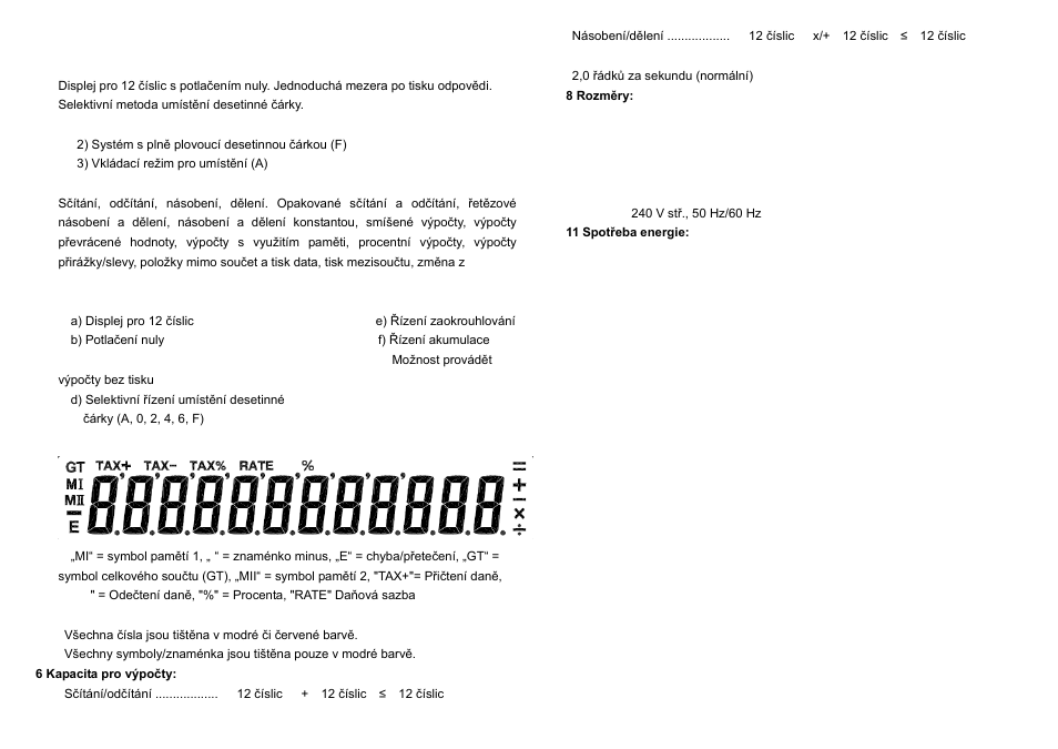 CITIZEN CX-123N User Manual | Page 77 / 108