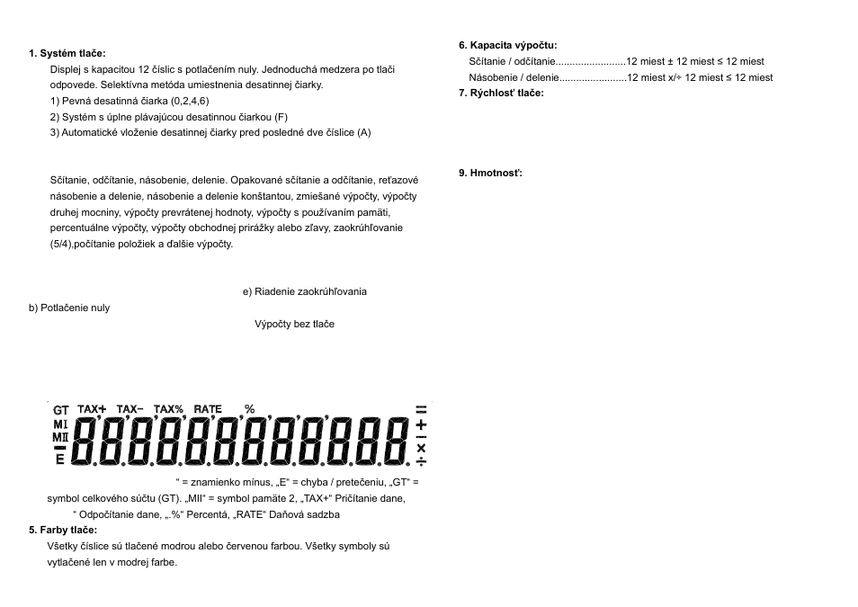 CITIZEN CX-123N User Manual | Page 90 / 108