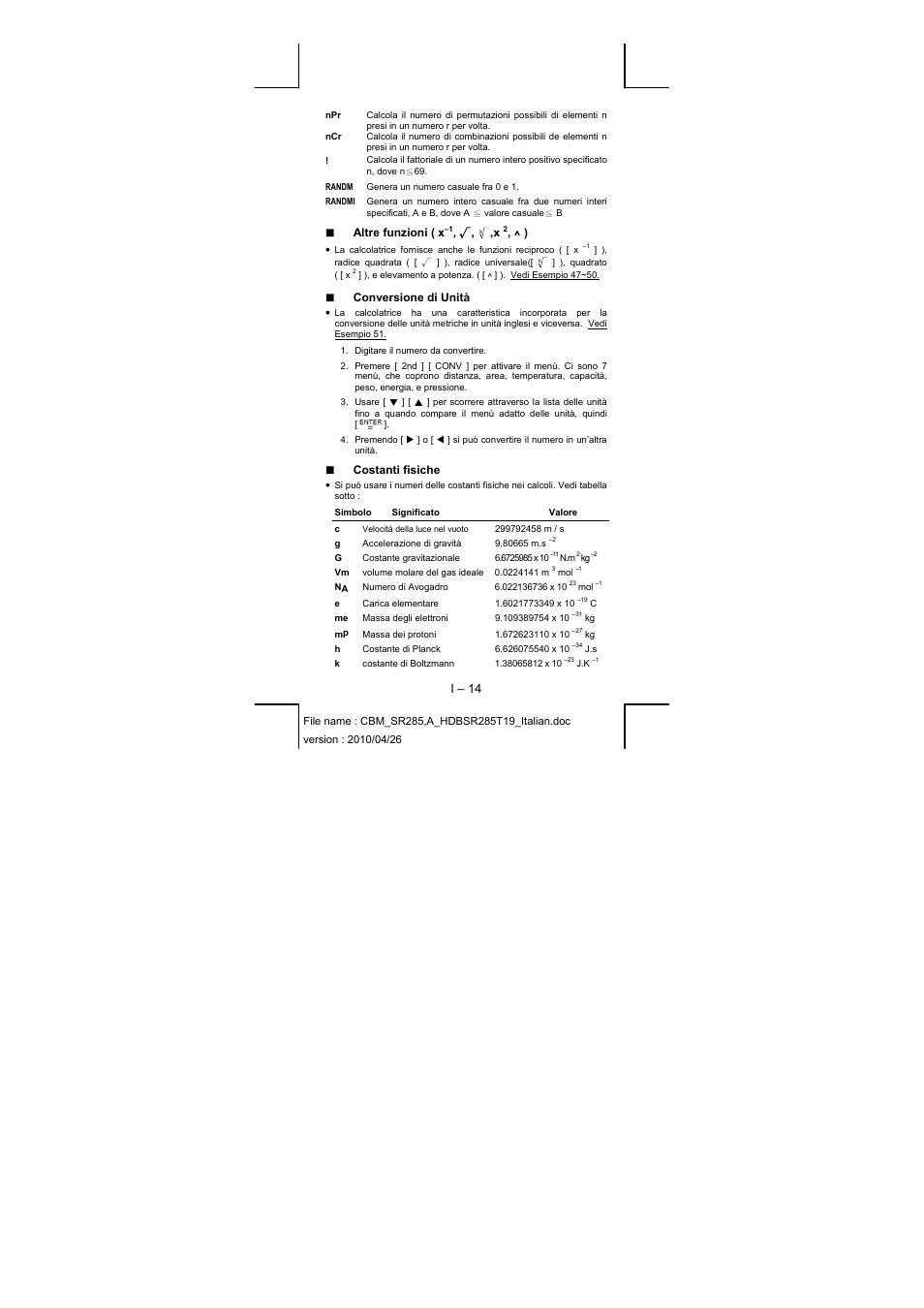 CITIZEN SRP-285N User Manual | Page 116 / 247