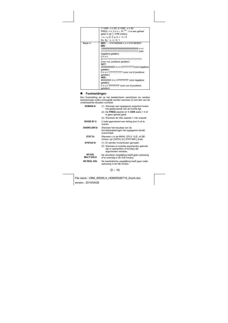 CITIZEN SRP-285N User Manual | Page 132 / 247