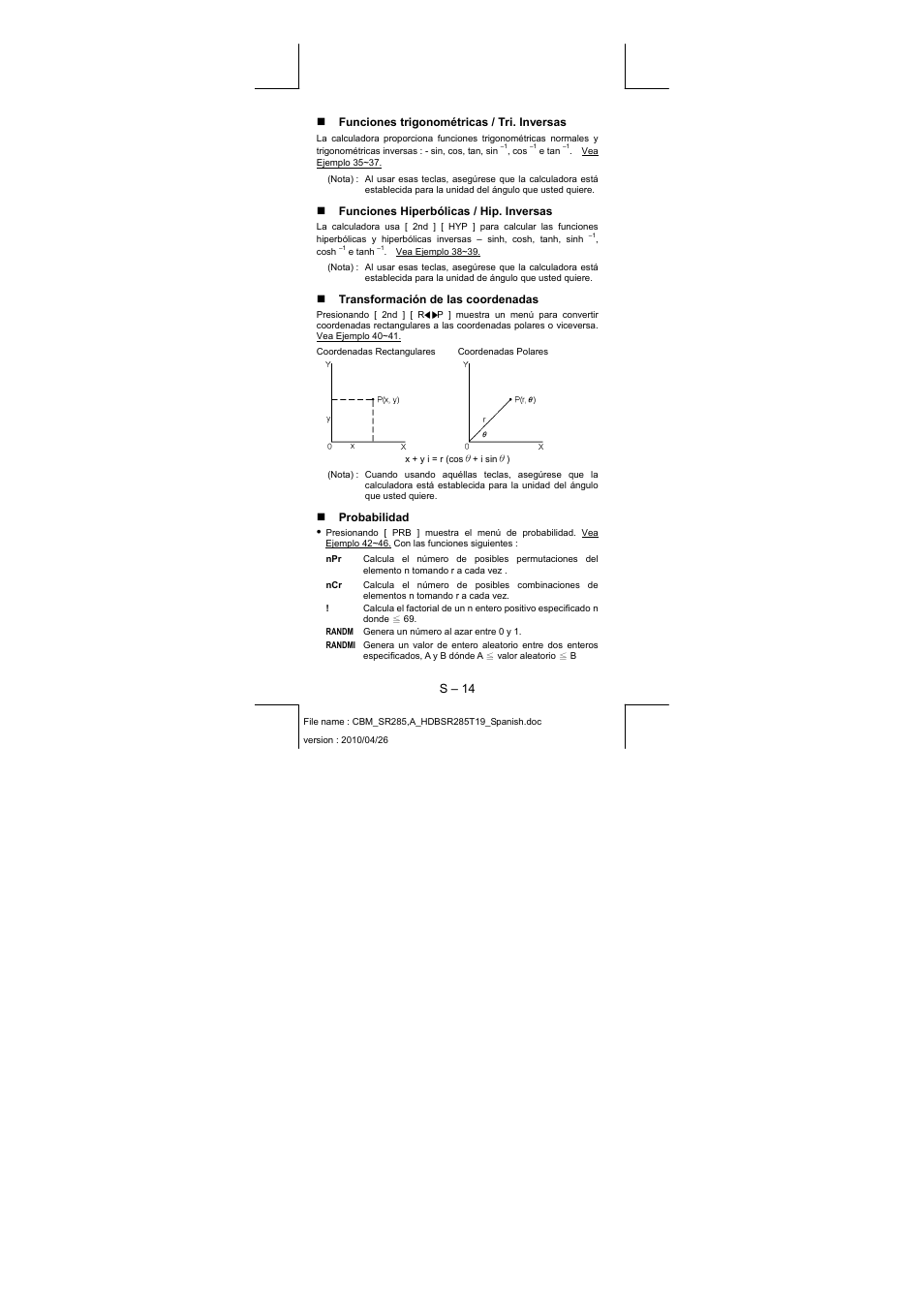 CITIZEN SRP-285N User Manual | Page 35 / 247