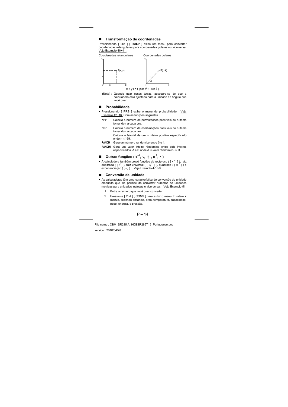 CITIZEN SRP-285N User Manual | Page 55 / 247