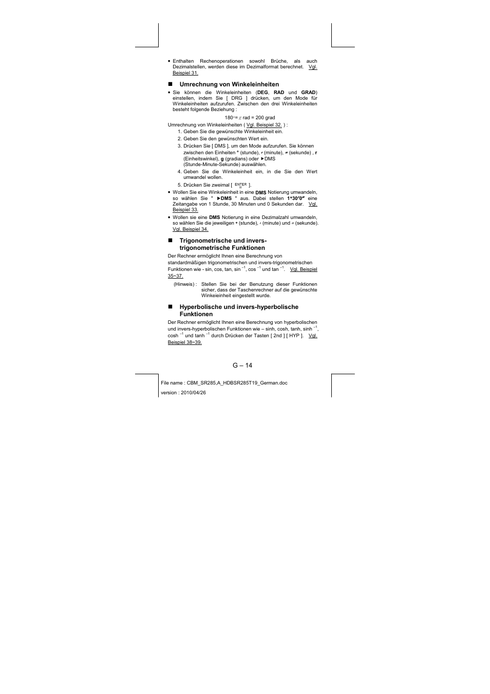 CITIZEN SRP-285N User Manual | Page 75 / 247