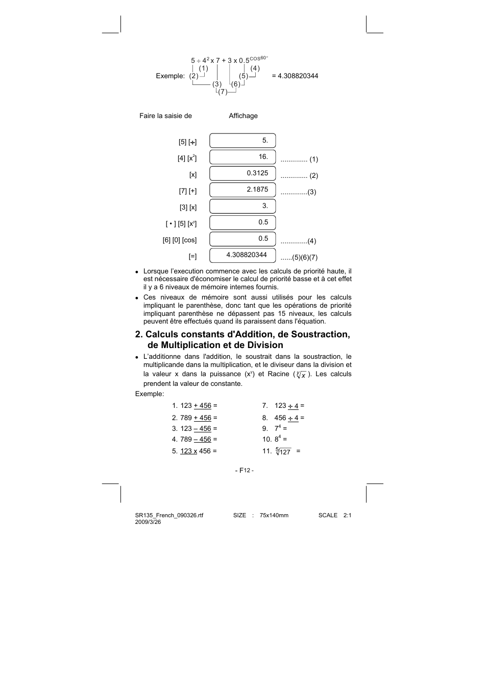 CITIZEN SR-135NPU User Manual | Page 85 / 182