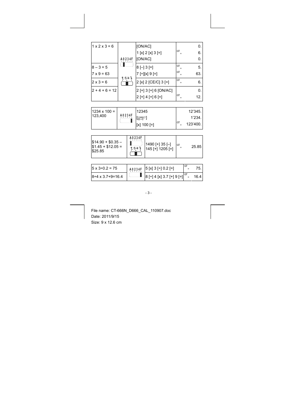 CITIZEN CT-666N User Manual | Page 32 / 45