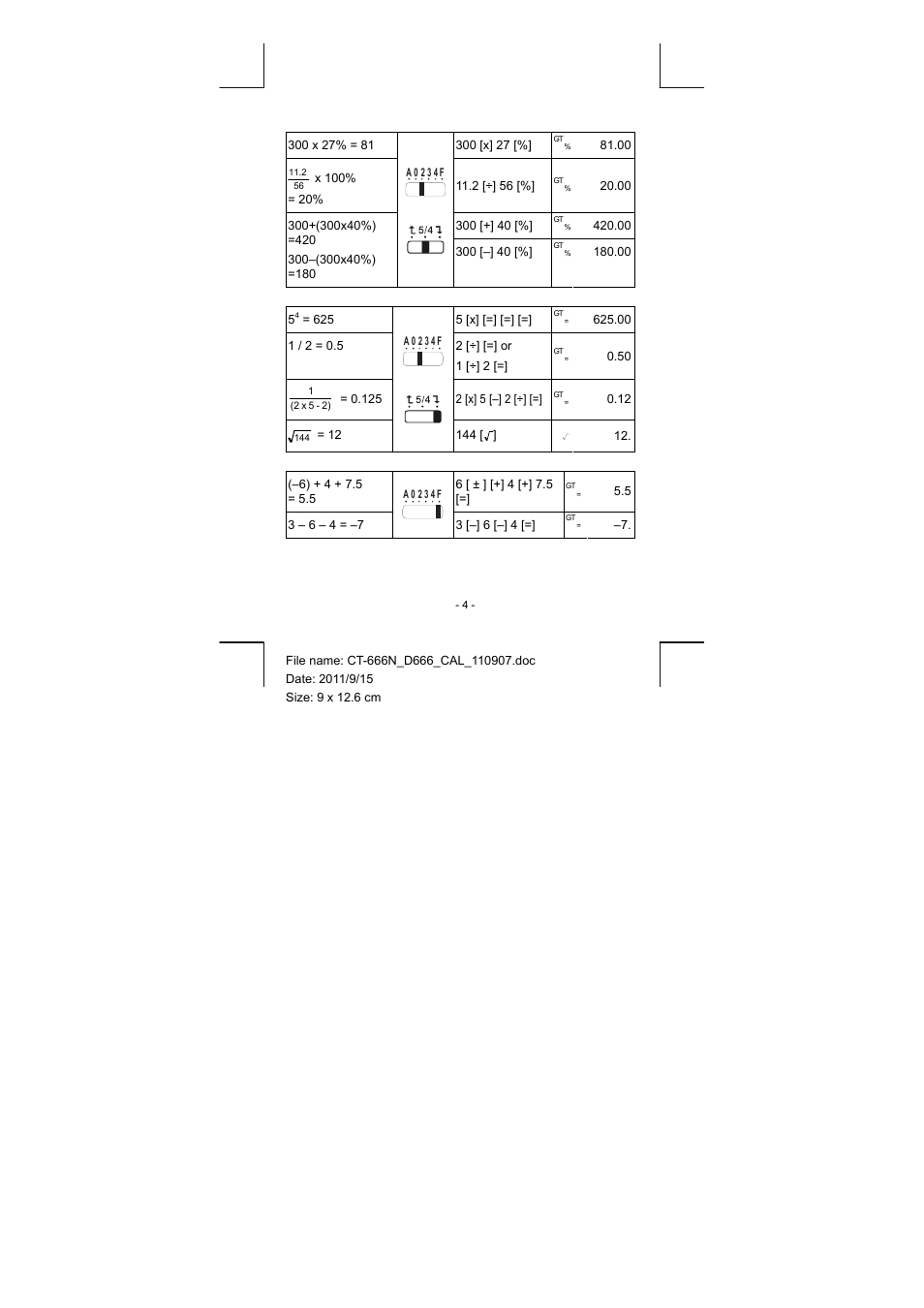 CITIZEN CT-666N User Manual | Page 33 / 45