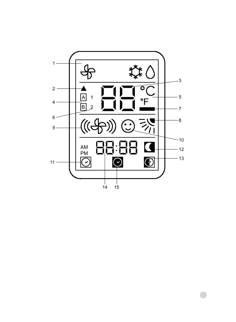 Using the selected functions | Carrier 42XQ_42XQA User Manual | Page 11 / 28
