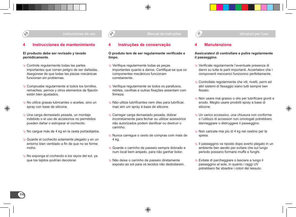 Britax B-Motion User Manual | Page 112 / 134