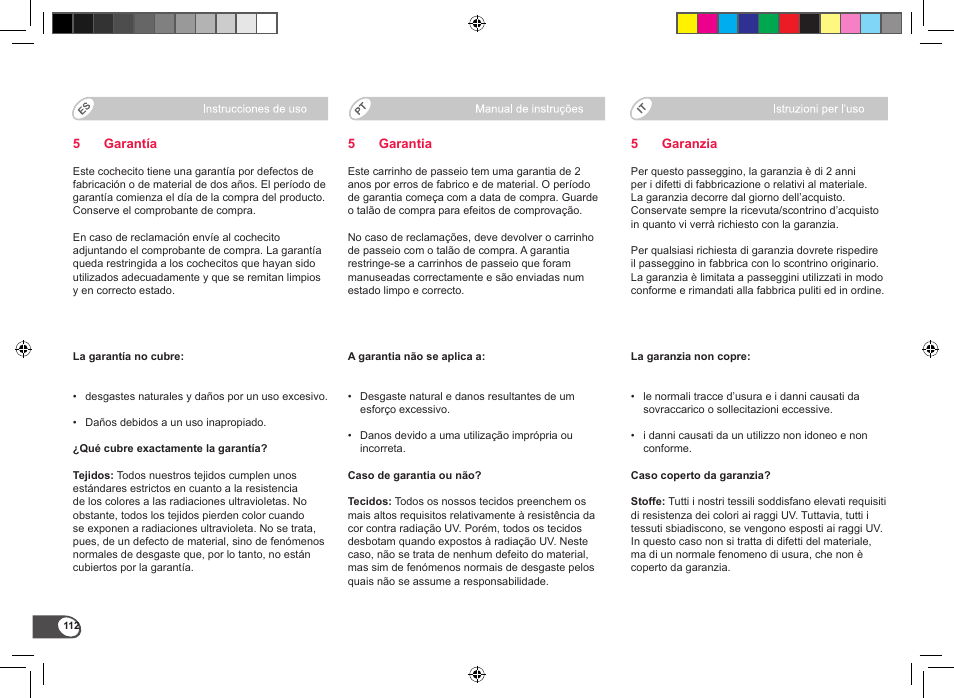 Britax B-Motion User Manual | Page 114 / 134