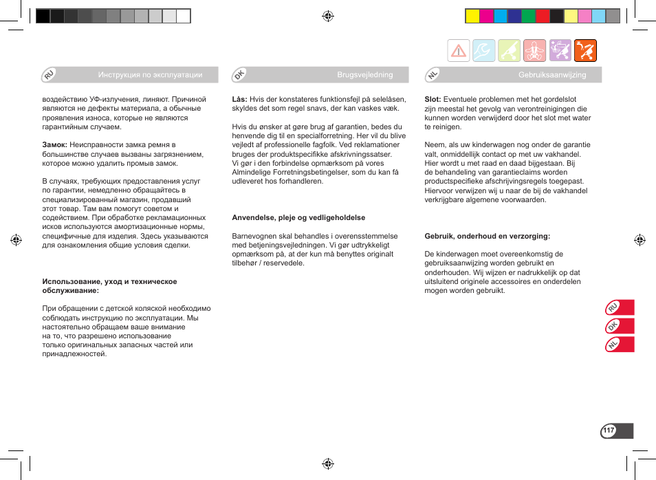 Britax B-Motion User Manual | Page 119 / 134