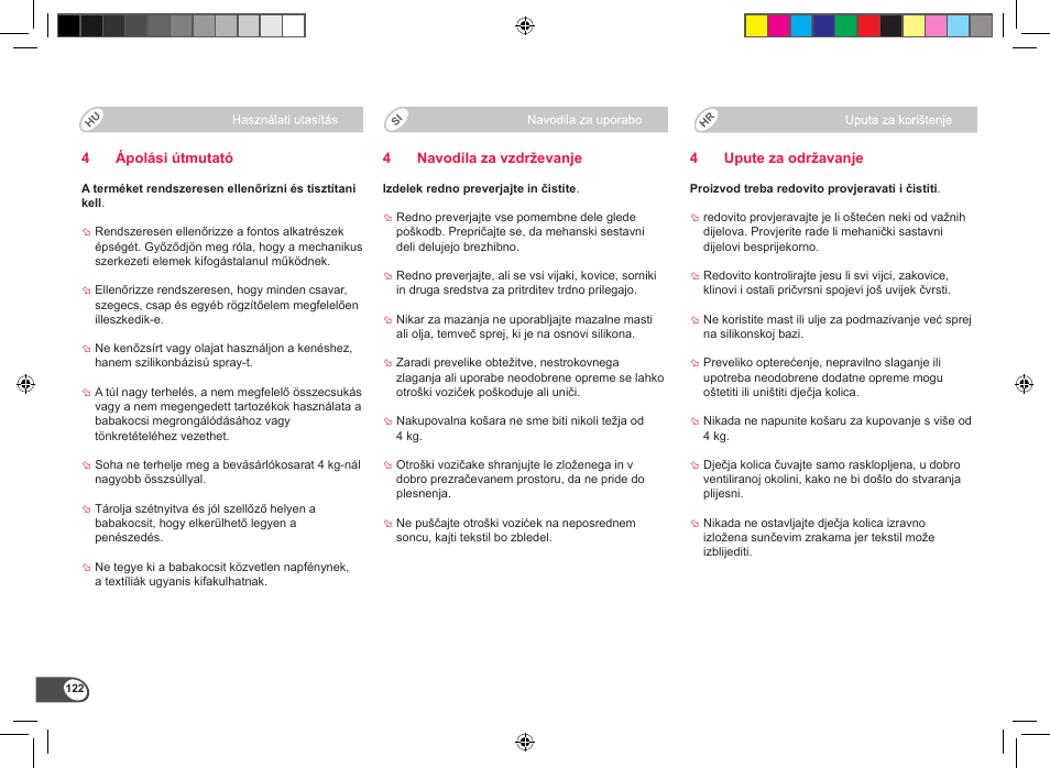 Britax B-Motion User Manual | Page 124 / 134