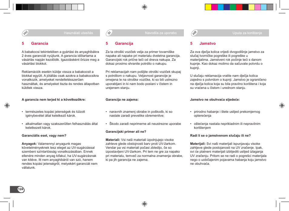 Britax B-Motion User Manual | Page 126 / 134