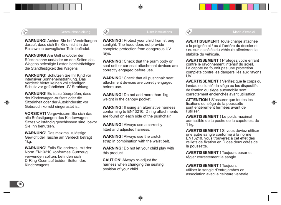 Britax B-Motion User Manual | Page 20 / 134