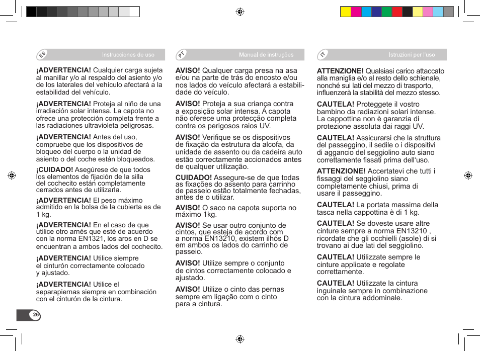 Britax B-Motion User Manual | Page 28 / 134