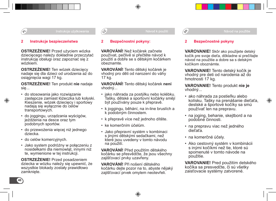 Britax B-Motion User Manual | Page 42 / 134