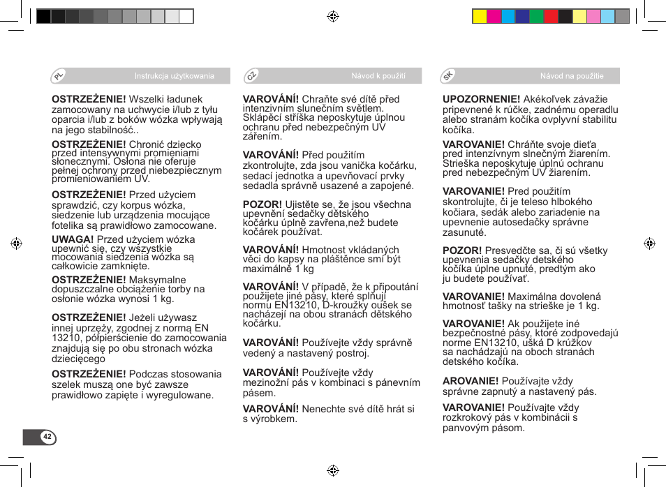 Britax B-Motion User Manual | Page 44 / 134