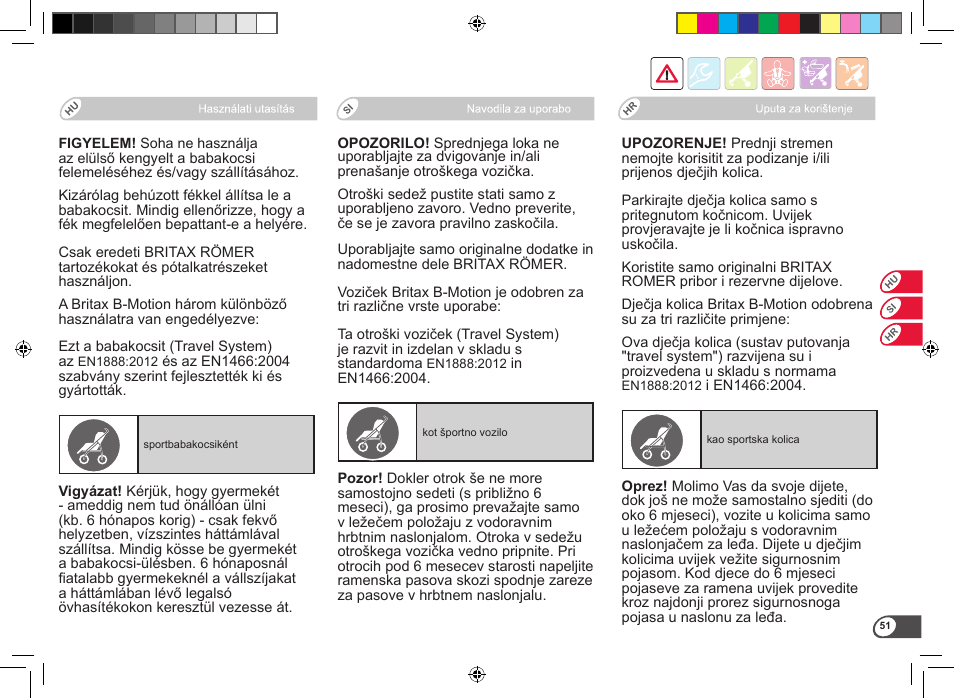 Britax B-Motion User Manual | Page 53 / 134