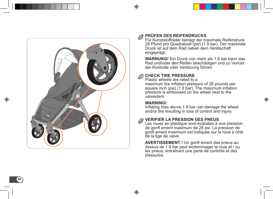 Britax B-Motion User Manual | Page 82 / 134