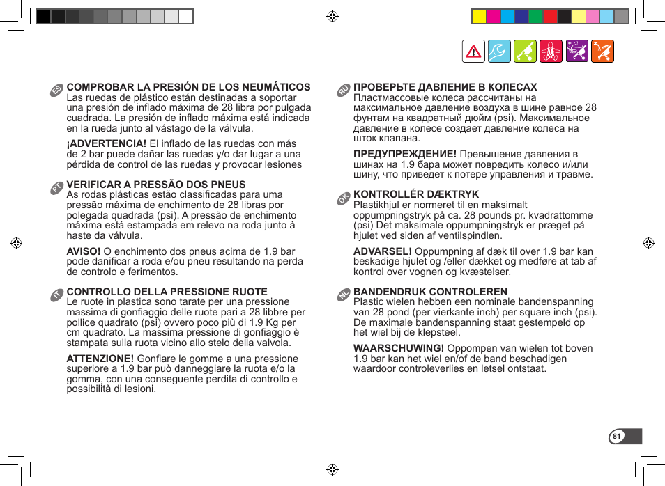 Britax B-Motion User Manual | Page 83 / 134