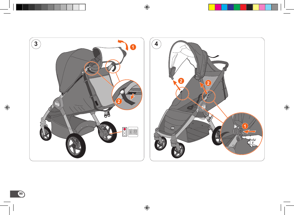 Britax B-Motion User Manual | Page 92 / 134