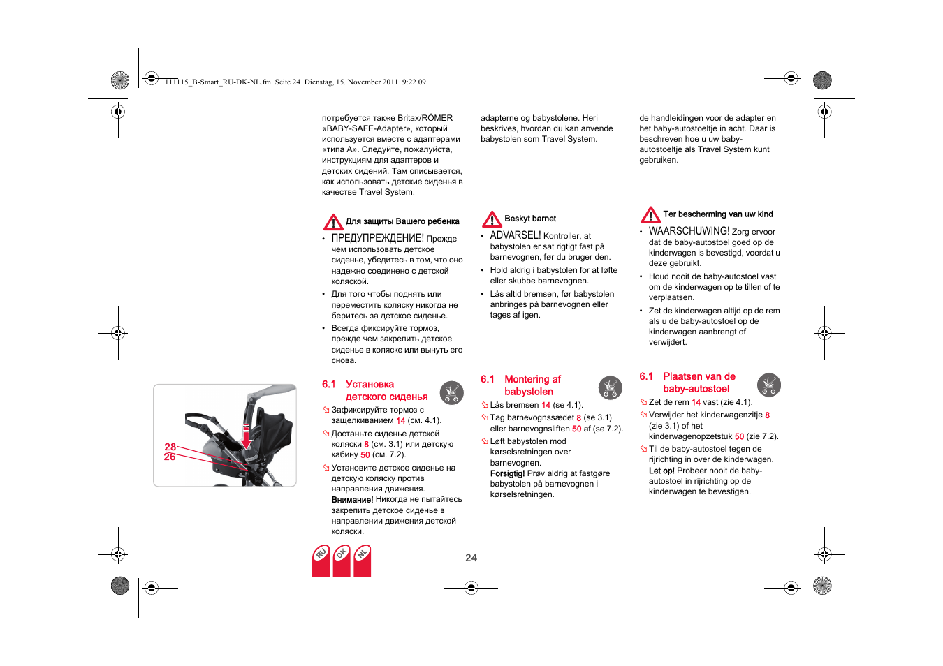 Britax B-SMART User Manual | Page 101 / 116