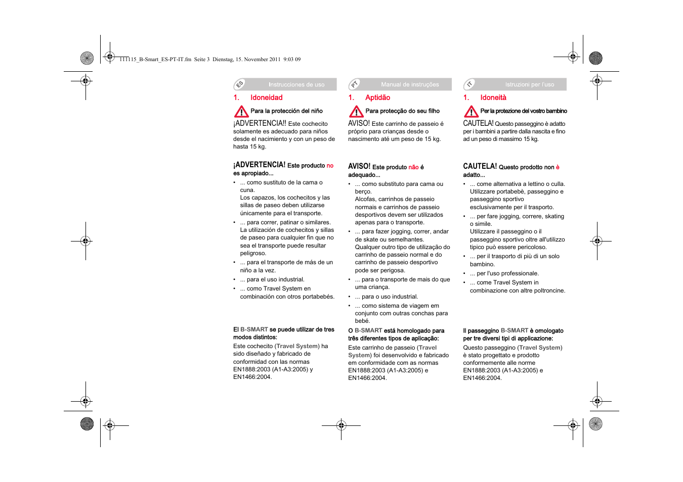 Britax B-SMART User Manual | Page 42 / 116