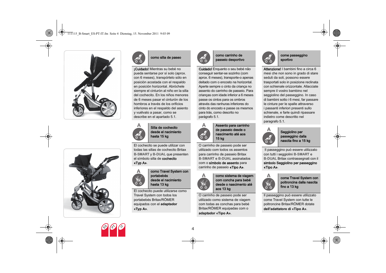 Britax B-SMART User Manual | Page 43 / 116