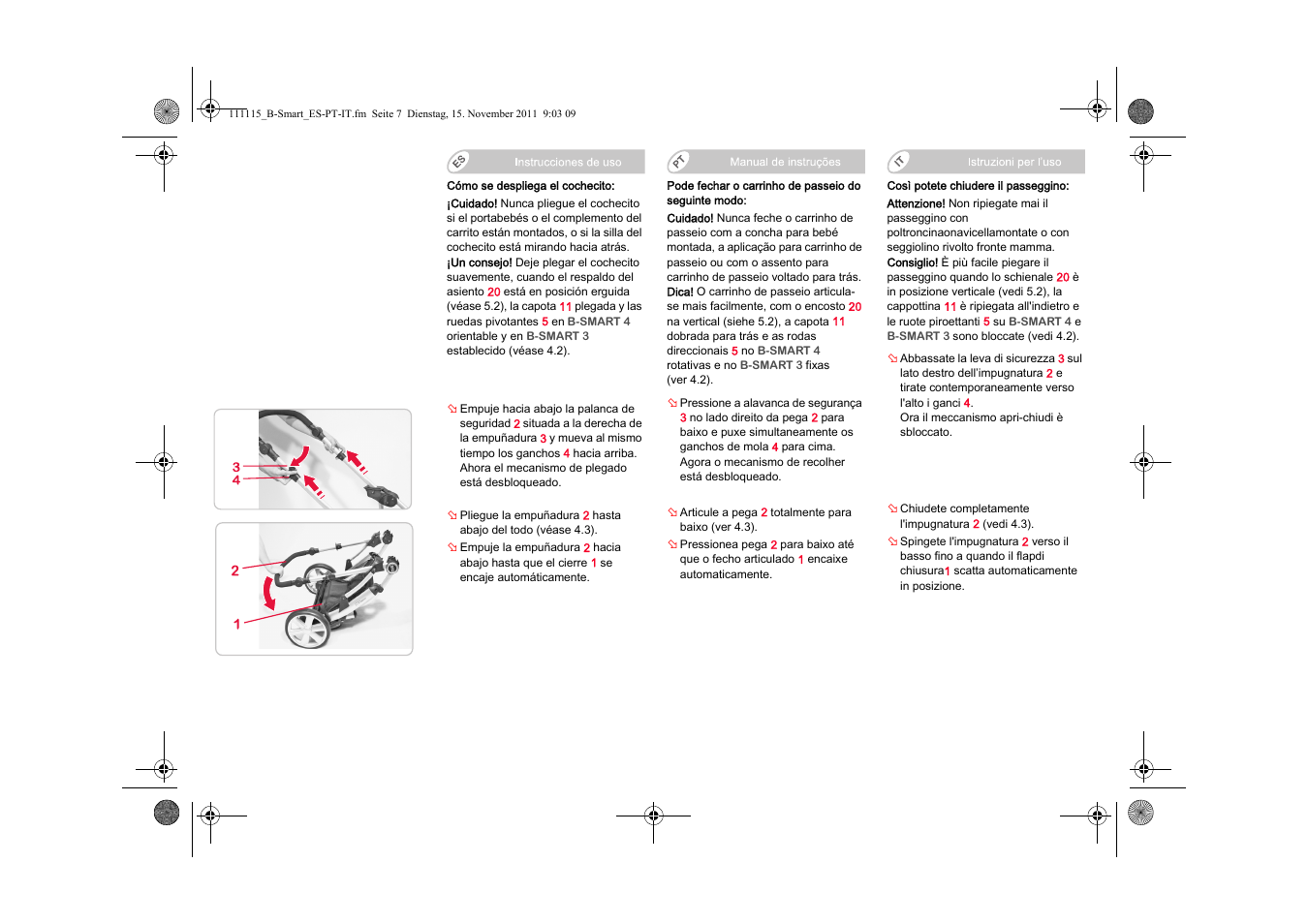 Britax B-SMART User Manual | Page 46 / 116