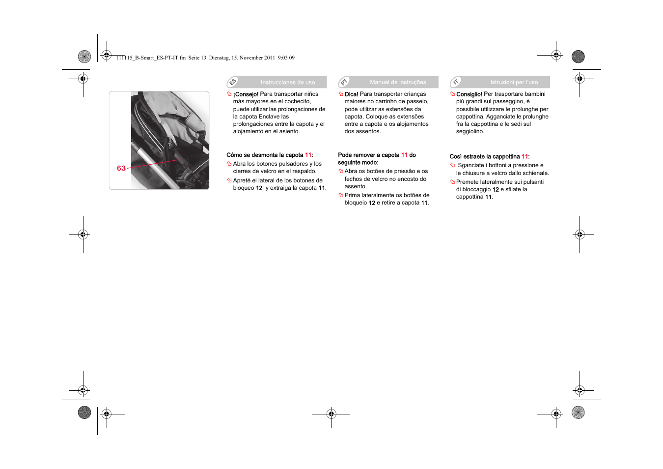 Britax B-SMART User Manual | Page 52 / 116