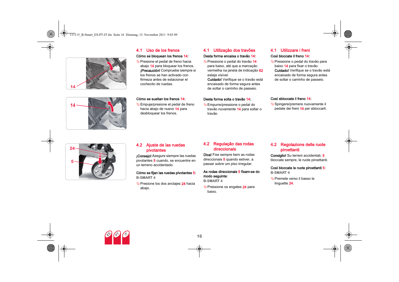 Britax B-SMART User Manual | Page 55 / 116