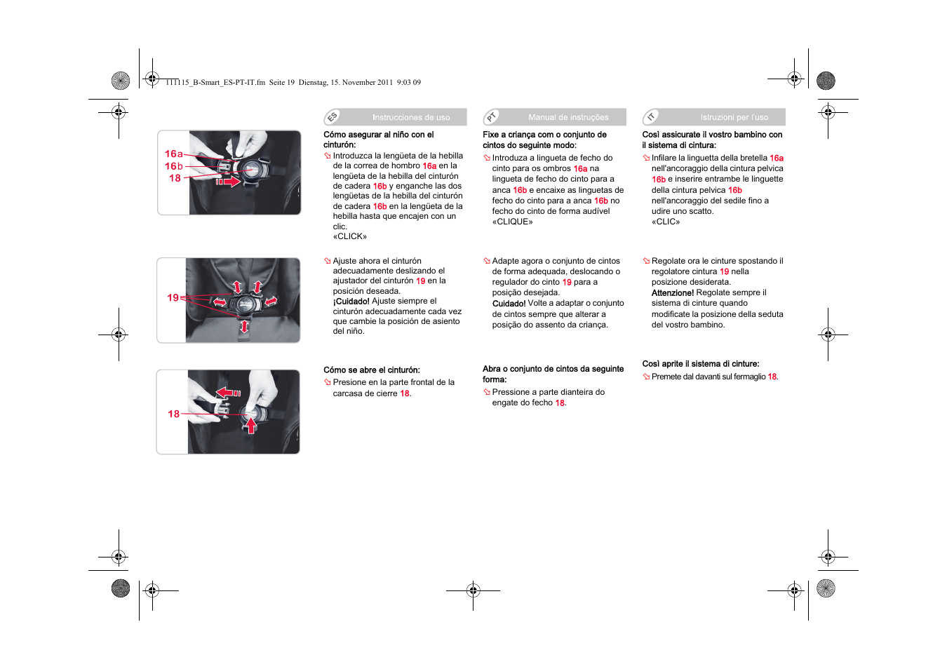 Britax B-SMART User Manual | Page 58 / 116