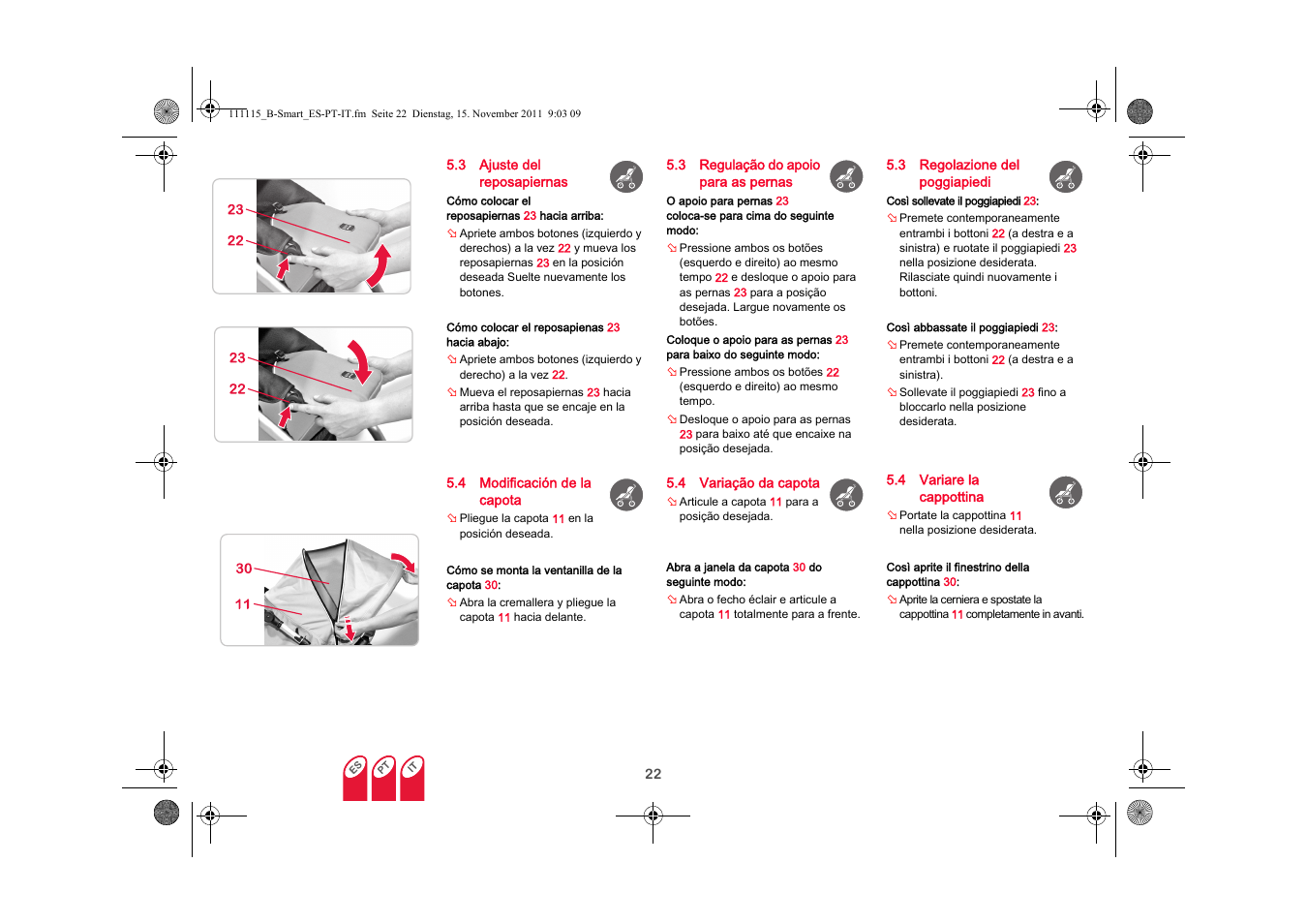 Britax B-SMART User Manual | Page 61 / 116