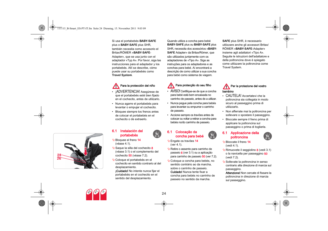 Britax B-SMART User Manual | Page 63 / 116