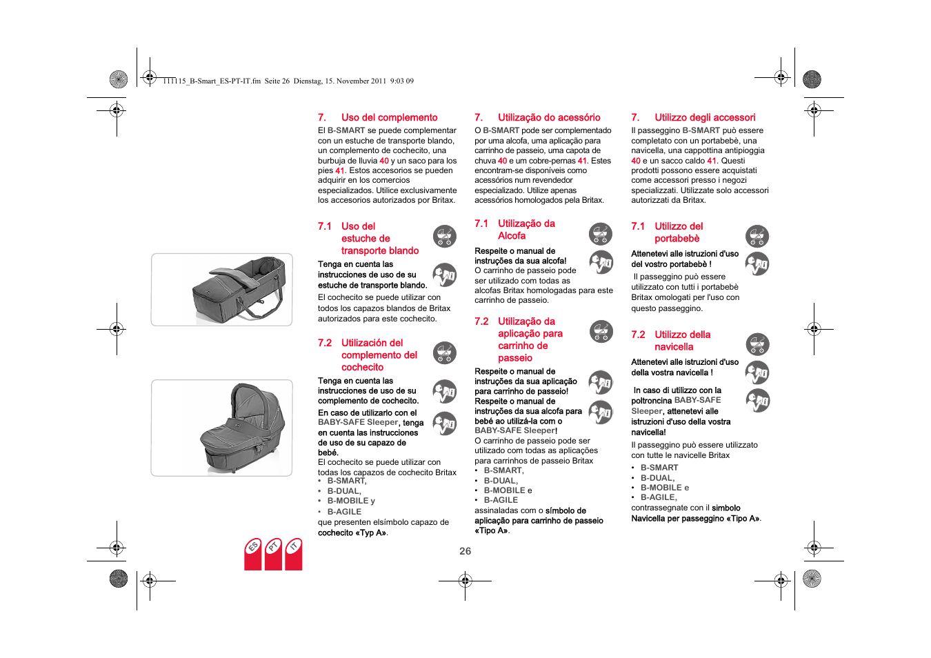 Britax B-SMART User Manual | Page 65 / 116