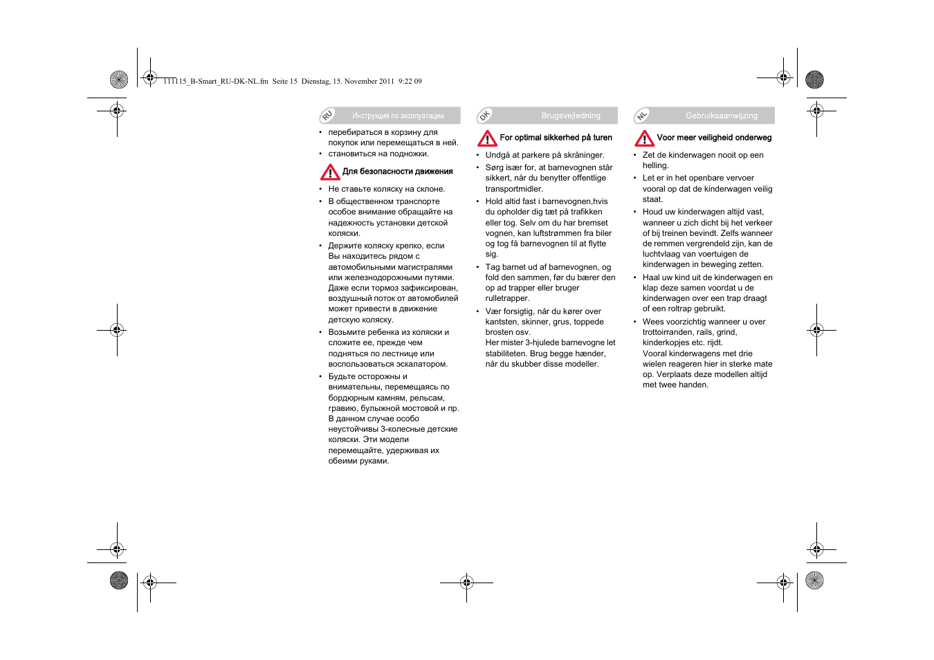 Britax B-SMART User Manual | Page 92 / 116