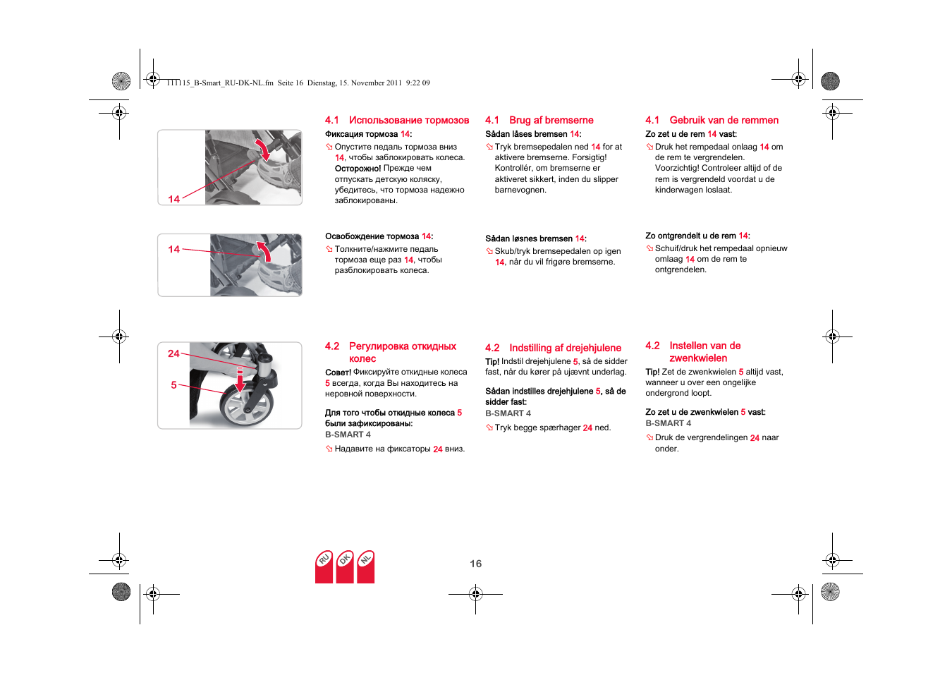 Britax B-SMART User Manual | Page 93 / 116