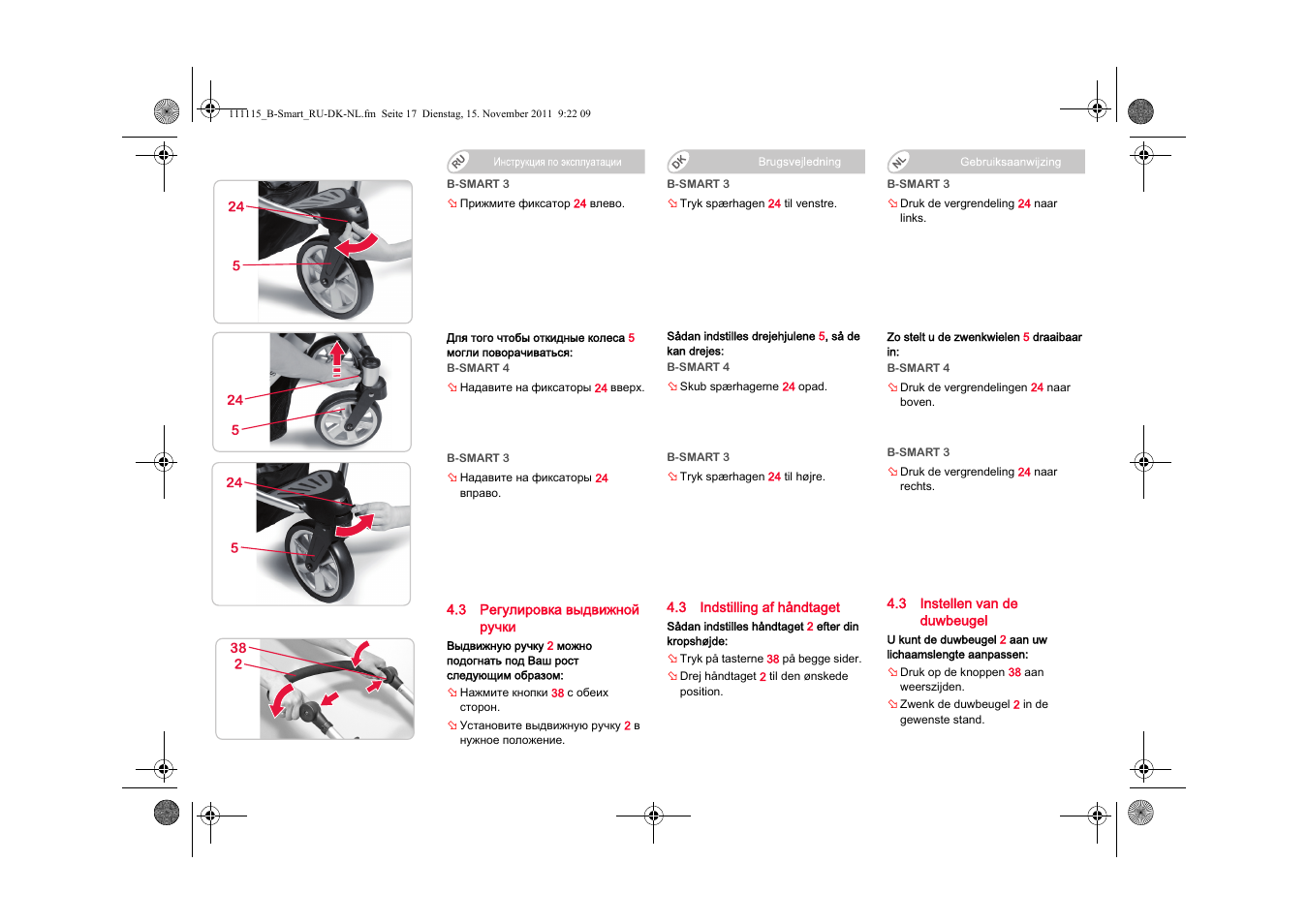 Britax B-SMART User Manual | Page 94 / 116