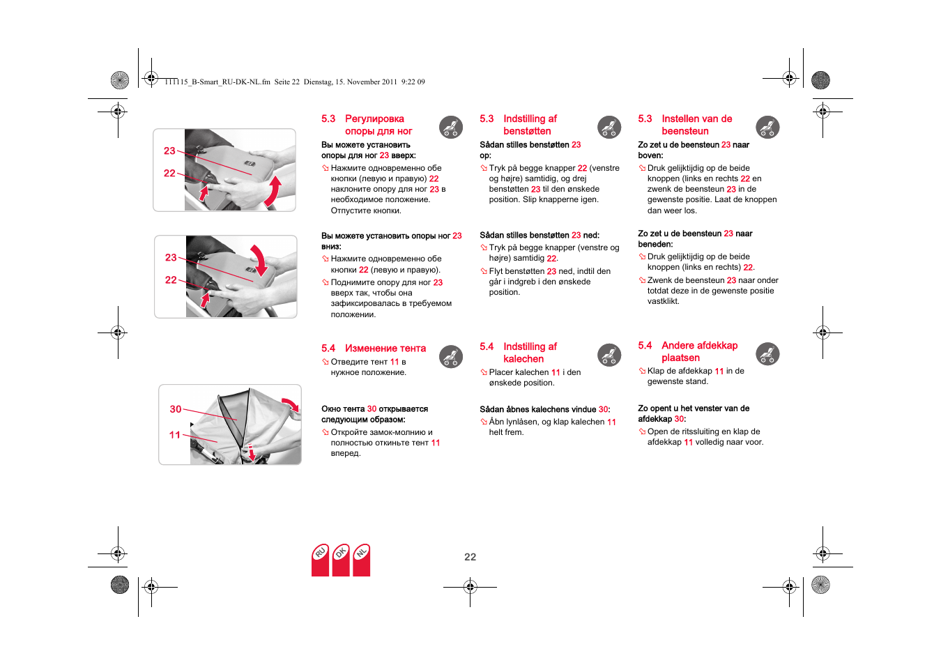 Britax B-SMART User Manual | Page 99 / 116