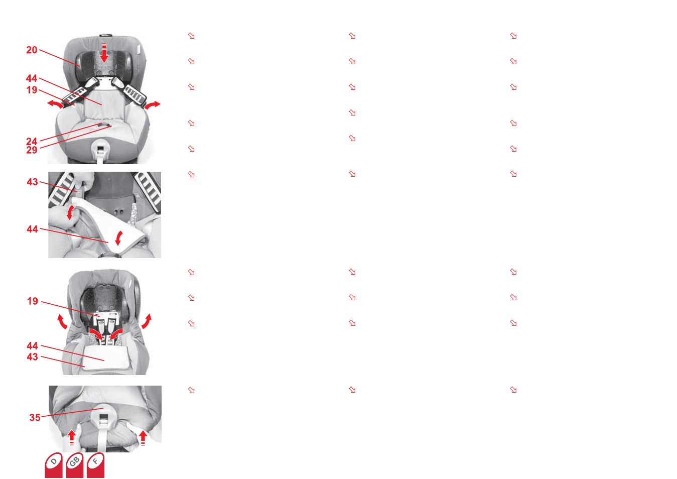 Britax KING Plus User Manual | Page 19 / 87