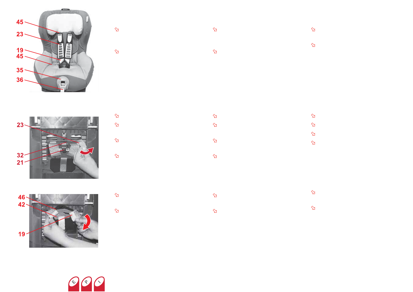 Britax KING Plus User Manual | Page 49 / 87