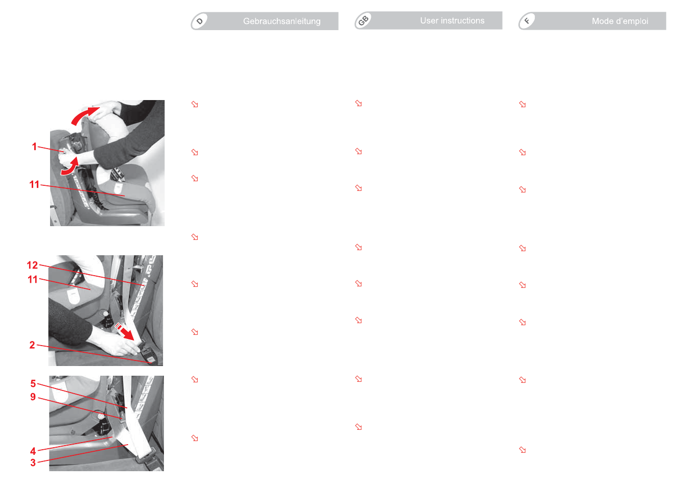Britax KING Plus User Manual | Page 6 / 87