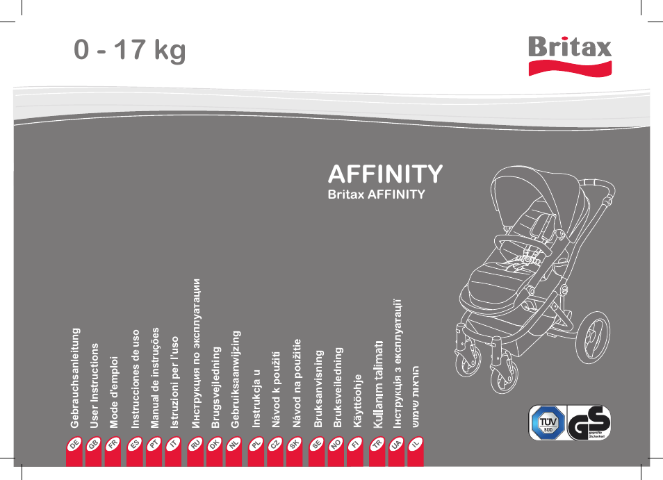 Britax Affinity User Manual | 218 pages