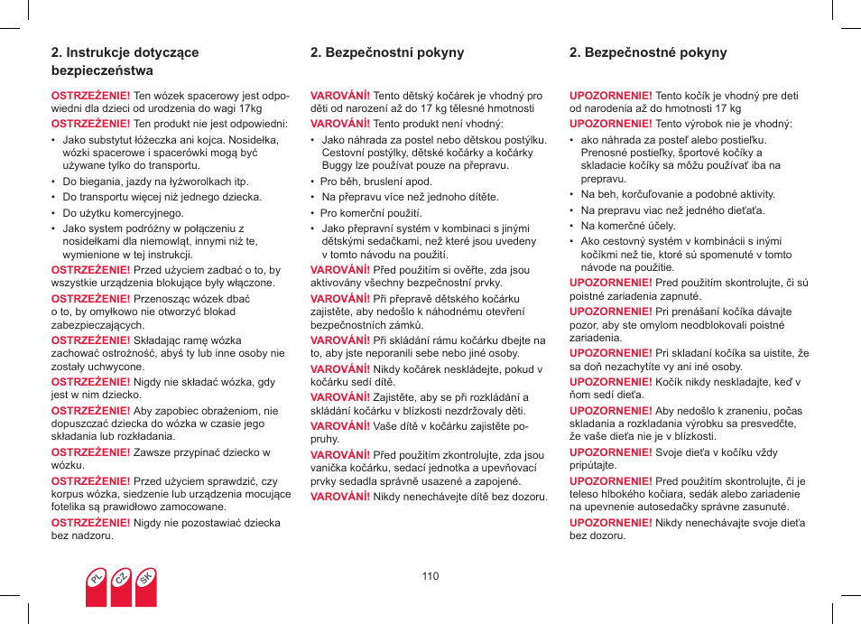 Britax Affinity User Manual | Page 113 / 218