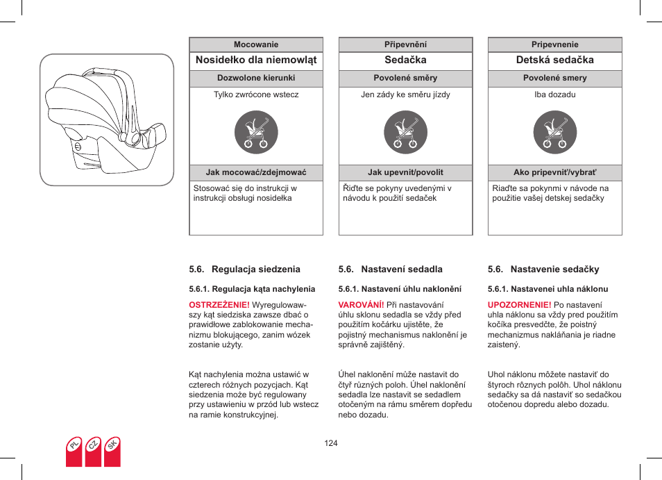 Britax Affinity User Manual | Page 127 / 218