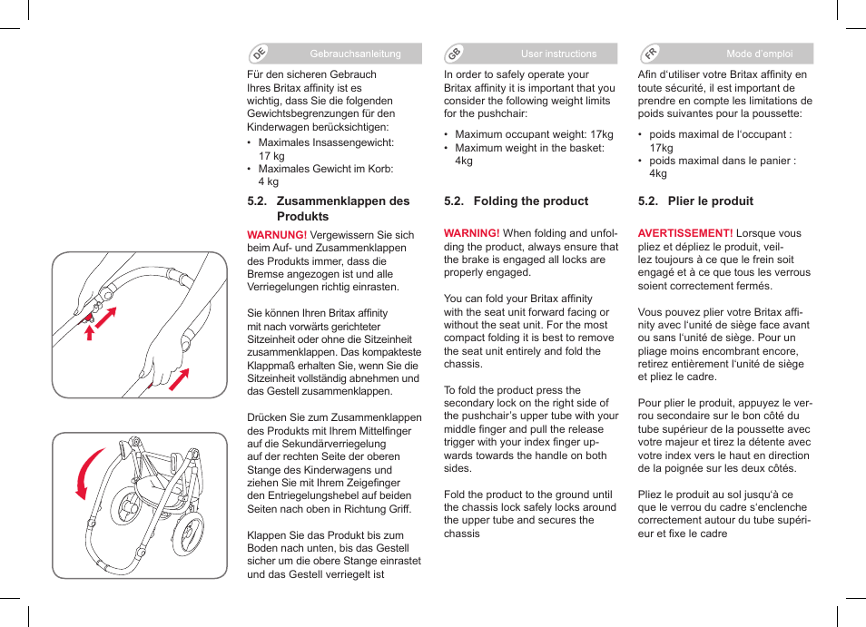 Britax Affinity User Manual | Page 14 / 218