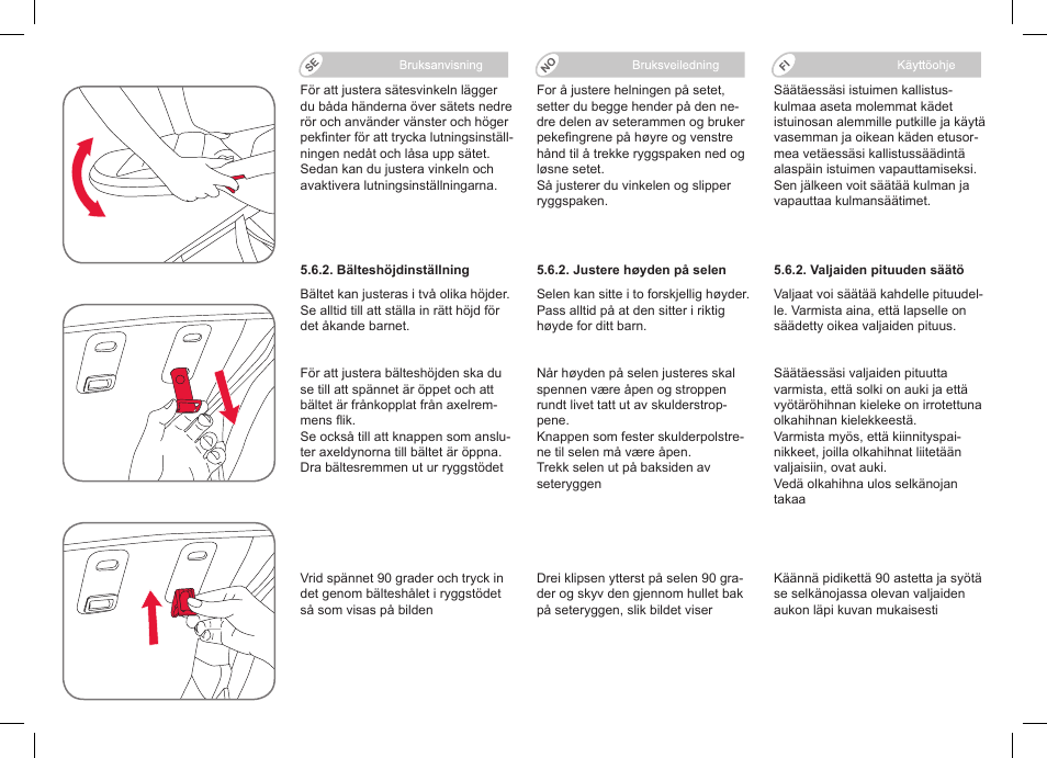 Britax Affinity User Manual | Page 164 / 218