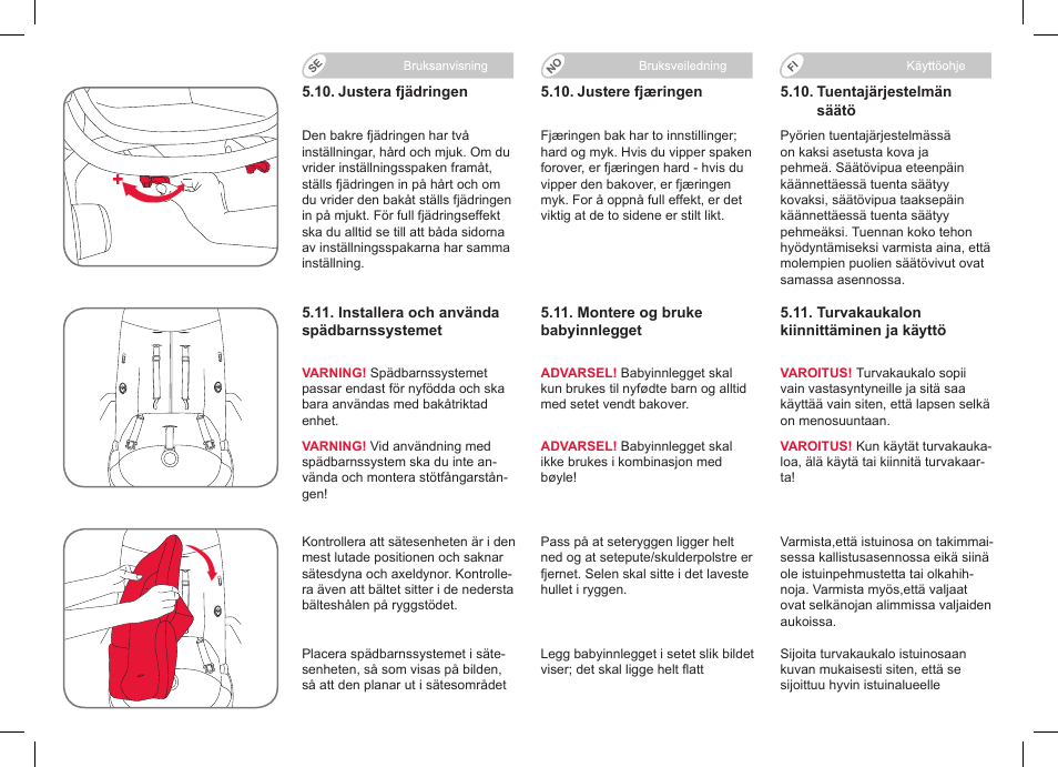 Britax Affinity User Manual | Page 172 / 218