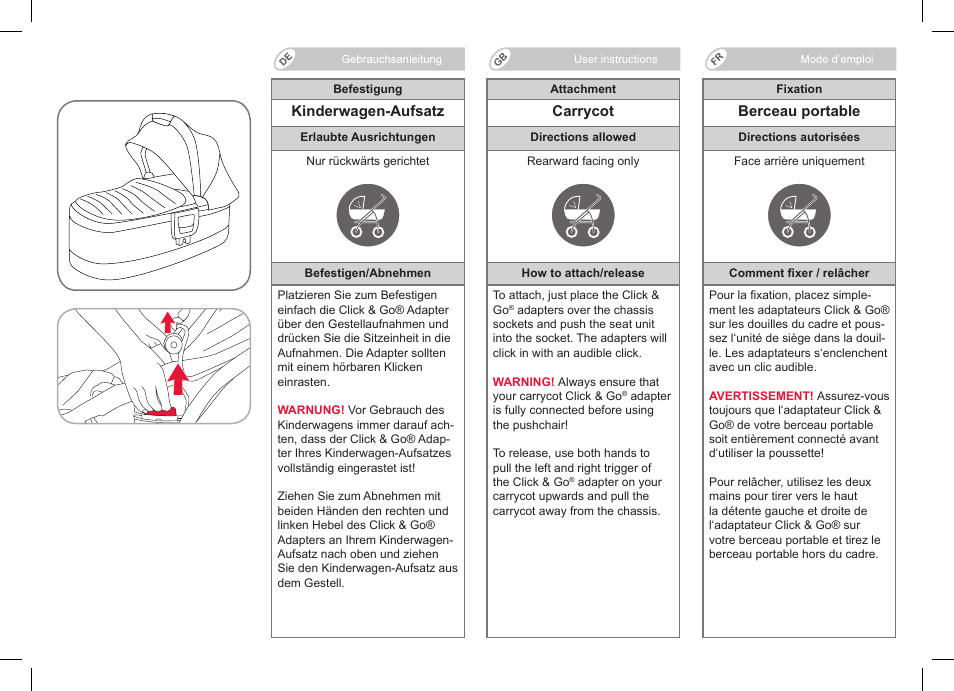 Britax Affinity User Manual | Page 18 / 218